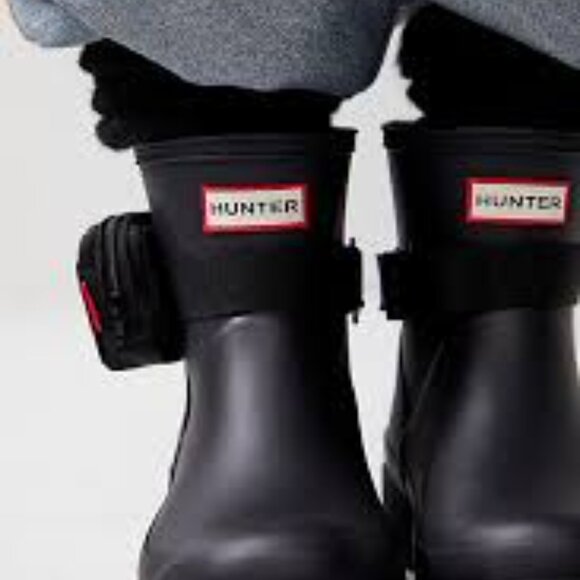 Hunter - Women's PLAY™ Short Pouch Boots (Size 7 - NIB) - Picture 2 of 2